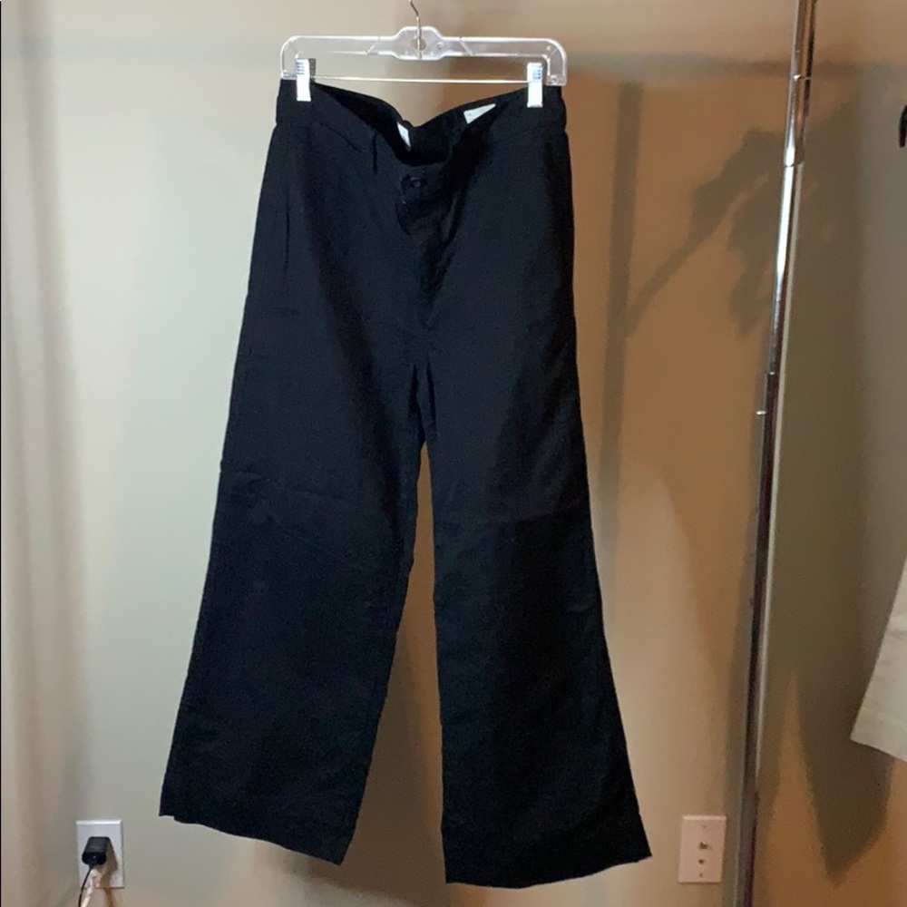 Gap High Rise Wide-Leg Crop Pants